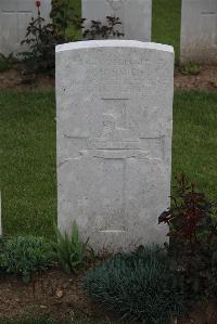 Wancourt British Cemetery - Smith, W G