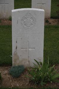 Wancourt British Cemetery - Speddy, Fred James