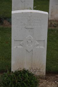 Wancourt British Cemetery - Stevenson, Alexander
