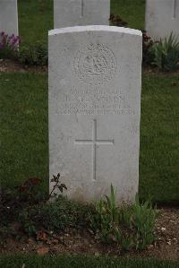 Wancourt British Cemetery - Stevenson, Robert