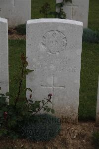Wancourt British Cemetery - Stewart, R