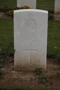 Wancourt British Cemetery - Strange, G S