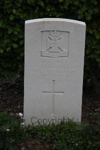 Wancourt British Cemetery - Vanderstine, Harry