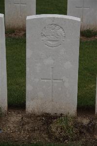 Wancourt British Cemetery - Vernon, E