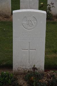 Wancourt British Cemetery - Walton, A