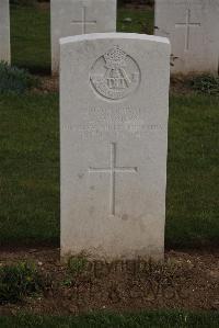 Wancourt British Cemetery - Warren, E