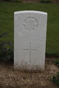 Wancourt British Cemetery - Watkins, Oliver Francis