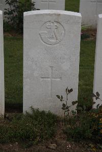 Wancourt British Cemetery - Wells, Alfred Matthew