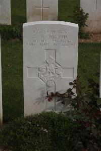 Wancourt British Cemetery - Wilson, J G