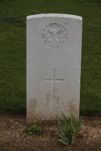 Wancourt British Cemetery - Wishart, Alexander