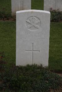 Wancourt British Cemetery - Withers, J