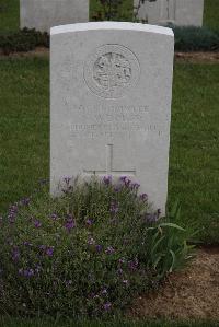 Wancourt British Cemetery - Wooler, J