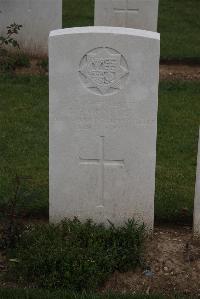 Wancourt British Cemetery - Wratten, Alfred Ernest