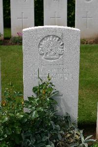 Warloy-Baillon Communal Cemetery Extension - Cammack, James Huxley