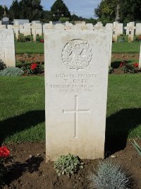 Warloy-Baillon Communal Cemetery Extension - Carr, T