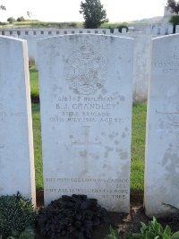 Warloy-Baillon Communal Cemetery Extension - Chandley, Benjamin James