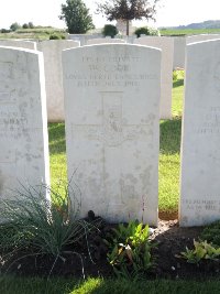 Warloy-Baillon Communal Cemetery Extension - Cook, W