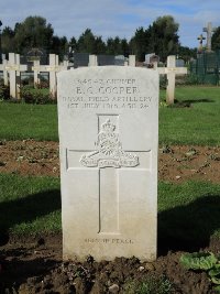 Warloy-Baillon Communal Cemetery Extension - Cooper, Edward Clarence