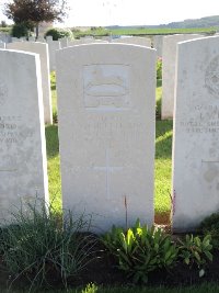 Warloy-Baillon Communal Cemetery Extension - Currell, J R