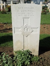 Warloy-Baillon Communal Cemetery Extension - Dingwall, R