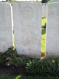 Warloy-Baillon Communal Cemetery Extension - Doak, J