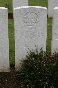 Warloy-Baillon Communal Cemetery Extension - Fry, Robert Leslie