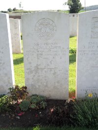 Warloy-Baillon Communal Cemetery Extension - Gallagher, James