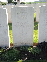 Warloy-Baillon Communal Cemetery Extension - Giddings, William George