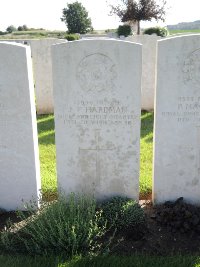 Warloy-Baillon Communal Cemetery Extension - Hardman, John Francis