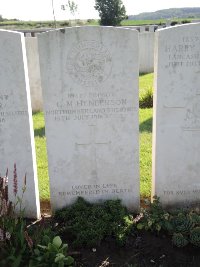 Warloy-Baillon Communal Cemetery Extension - Henderson, George Mossman