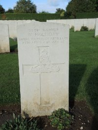 Warloy-Baillon Communal Cemetery Extension - Holliday, Wilfred