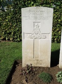 Warloy-Baillon Communal Cemetery Extension - Hunt, Albert William