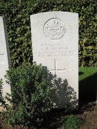 Warloy-Baillon Communal Cemetery Extension - Jackson, Charles Bennett