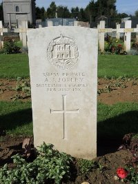 Warloy-Baillon Communal Cemetery Extension - Jolley, A J