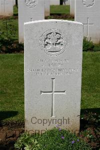 Warloy-Baillon Communal Cemetery Extension - Jones, J