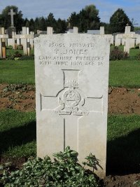 Warloy-Baillon Communal Cemetery Extension - Jones, T