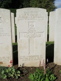 Warloy-Baillon Communal Cemetery Extension - Kemp, Francis Edward