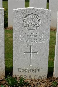 Warloy-Baillon Communal Cemetery Extension - Loveday, Eric Lethieullier