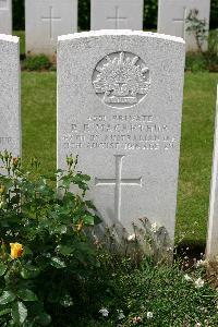 Warloy-Baillon Communal Cemetery Extension - MacArthur, Ronald Edward