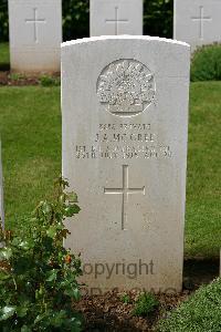 Warloy-Baillon Communal Cemetery Extension - McCreery, George