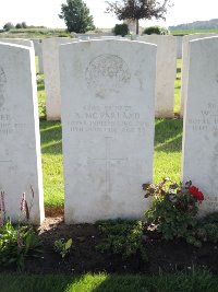 Warloy-Baillon Communal Cemetery Extension - McFarland, A