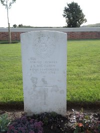 Warloy-Baillon Communal Cemetery Extension - McGoun, S