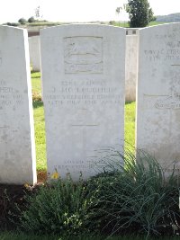 Warloy-Baillon Communal Cemetery Extension - McLoughlin, J