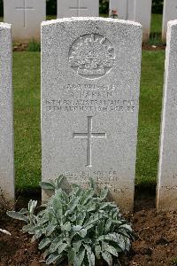 Warloy-Baillon Communal Cemetery Extension - Parkin, Alfred