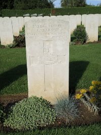 Warloy-Baillon Communal Cemetery Extension - Pearson, J