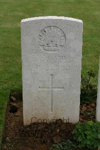 Warloy-Baillon Communal Cemetery Extension - Pettett, William Henry