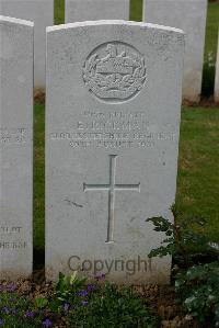 Warloy-Baillon Communal Cemetery Extension - Rickman, E