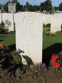 Warloy-Baillon Communal Cemetery Extension - Rowlinson, J