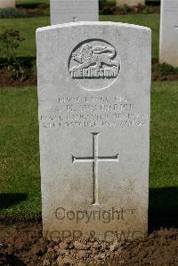 Warloy-Baillon Communal Cemetery Extension - Swarbrick, A H