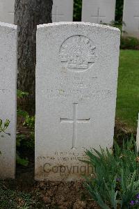 Warloy-Baillon Communal Cemetery Extension - Webb, George Alexander